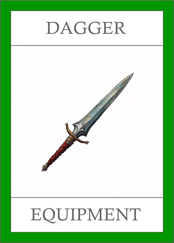 Equipment - Dagger