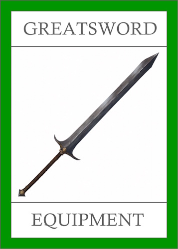 Equipment - Greatsword